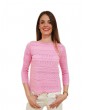 Fracomina cropped pull rosa fr18sp861238 FRACOMINA MAGLIE DONNA product_reduction_percent
