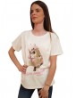 Fracomina t shirt stampa coniglio crema fr20sp310108 FRACOMINA T SHIRT DONNA