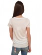 Fracomina t shirt regular con stampa floreale bianca fr21st3038j41310-278 FRACOMINA T SHIRT DONNA