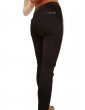 Gaudi pantalone nero con borchie ecopelle e tessuto 921fd250062001 GAUDI PANTALONI DONNA product_reduction_percent