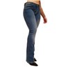 Fracomina jeans Bella bootcut effetto push-up lavaggio medio fp21wv8020d40102-349 FRACOMINA JEANS DONNA