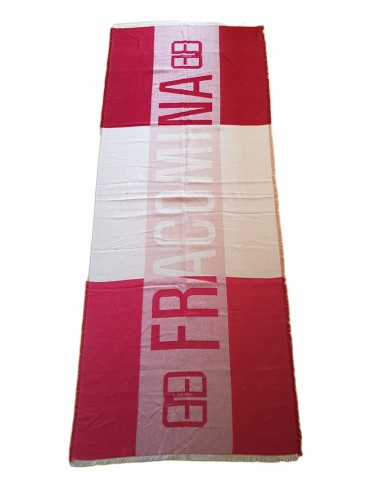 Fracomina foulard con logo bicolore