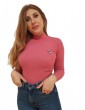 Fila Ceyla maglietta rosa manica lunga mezzo collo 688975b408 FILA T SHIRT DONNA