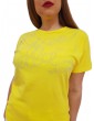 Fracomina t shirt regular in jersey con stampa e strass lemon fp22st3004j401n5-172 FRACOMINA T SHIRT DONNA