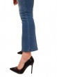 Fracomina jeans bella flare cropped in sofisticato denim stretch stonewash fp000v8030d40102-349 FRACOMINA JEANS DONNA