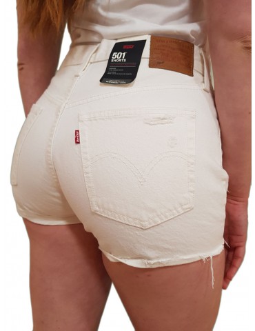 Levi’s shorts 501 original everything's fine bianco