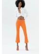 Fracomina pantalone bella flare cropped stretch orange fp000v8030w40101-376 FRACOMINA PANTALONI DONNA