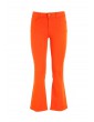 Fracomina pantalone bella flare cropped stretch orange fp000v8030w40101-376 FRACOMINA PANTALONI DONNA