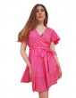Fracomina abito corto regular in popeline pink fp22sd1023w40001-226 FRACOMINA ABITI DONNA