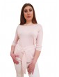 Fracomina maglia rosa regular con cintura in vita fr22st7004k410r9-310 FRACOMINA MAGLIE DONNA