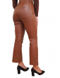 Gaudi pantalone marrone finta pelle 221fd28001 221fd28001_3391 GAUDI PANTALONI DONNA