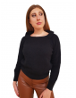Gaudi maglione nero con colletto 221fd53037_2001 GAUDI MAGLIE DONNA