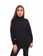 Gaudi maglione nero con frange 221fd53007_2001 GAUDI MAGLIE DONNA