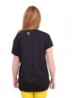 Fracomina t shirt nera over in jersey con applicazioni fr23st3036j401r9-053 fr23st3036j401r9-053 FRACOMINA T SHIRT DONNA