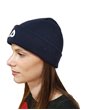 Cappello Fila ragazza blue Beanie 686035 logo lineare ricamato