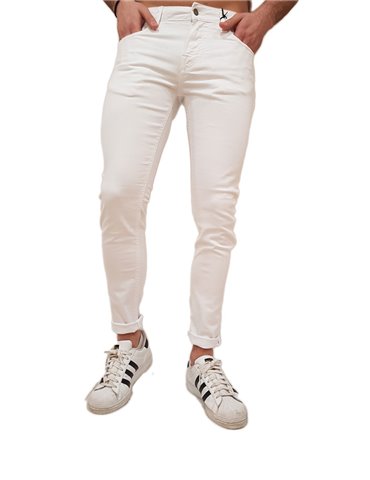 Guess Jeans bianco super skinny Chris m2ra27wecw1-g011