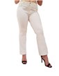 Fracomina jeans bella flare cropped bianco in sofisticato denim stretch fp000v8030w53001-278 FRACOMINA JEANS DONNA