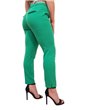 Gaudi pantalone con piega stirata verde 211fd25018-2544 GAUDI PANTALONI DONNA