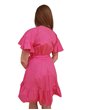 Fracomina abito corto regular in popeline pink fp22sd1023w40001-226 FRACOMINA ABITI DONNA