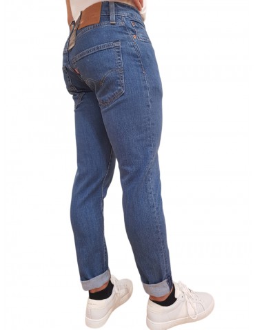 Levi’s jeans 512 slim tapered Squeezy mid blu