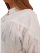 Gaudi camicia donna bianca in mussola di cotone 311fd45002_2100 311fd45002_2100 GAUDI CAMICIE DONNA
