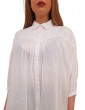 Gaudi camicia donna bianca in mussola di cotone 311fd45002_2100 311fd45002_2100 GAUDI CAMICIE DONNA