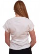 Gaudi t shirt in jersey bianca con applicazioni 311fd64010_2100 311fd64010_2100 GAUDI T SHIRT DONNA