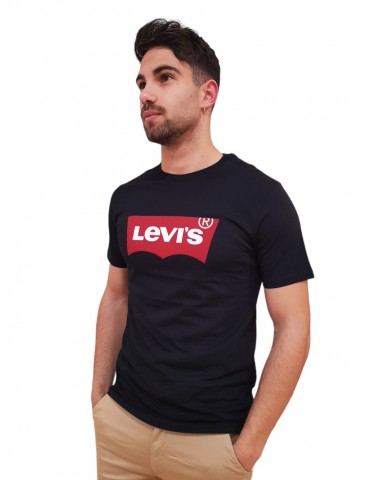 Levi’s t shirt uomo nera Housemark Standard 17783-0137