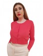 Gaudi cardigan donna rosso in maglia di viscosa 311bd53004_3411 311bd53004_3411 GAUDI MAGLIE DONNA