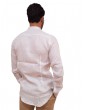 Roberto P Luxury camicia bianca lino alla coreana mcm6pya2 mcm6pya2 ROBERTO P LUXURY CAMICIE UOMO