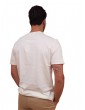 Calvin Klein t shirt slim fit vanilla ice striped chest logo k10k110795-yat k10k110795-yat CALVIN KLEIN T SHIRT UOMO