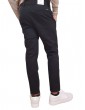 Calvin Klein pantalone nero chino slim con cintura k10k110979beh k10k110979beh CALVIN KLEIN PANTALONI UOMO