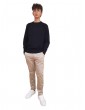 Calvin Klein maglia uomo nera merino comfort k10k111478beh k10k111478beh CALVIN KLEIN MAGLIE UOMO