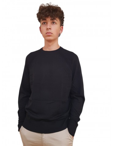 Calvin Klein maglia uomo nera merino comfort k10k111478beh