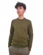 Tommy Hilfiger pullover uomo regular fit verde maglia melange mw0mw28046-ms2 mw0mw28046-ms2 TOMMY HILFIGER MAGLIE UOMO