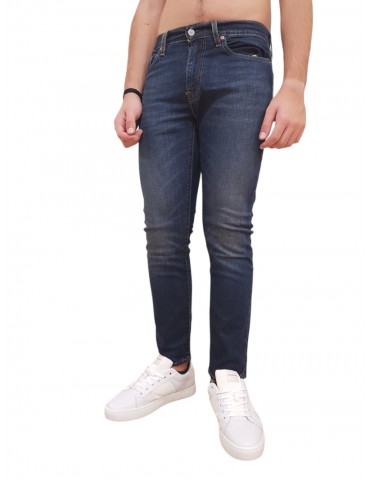 Levi's jeans 502 taper affusolati dark indigo worn 295071294