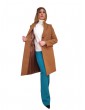 Tommy Hilfiger cappotto donna cammello monopetto classics in lana 