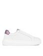 Calvin Klein Jeans sneakers in pelle Chunky cupsole laceup White Amethyst yw0yw01202-01w
