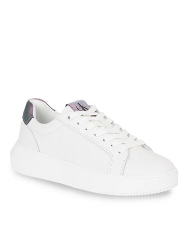Calvin Klein Jeans sneakers Chunky cupsole laceup White Amethyst yw0yw01202-01w