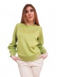 Gaudi felpa donna verde con logo 321bd64004-2596 321bd64004-2596 GAUDI FELPE DONNA