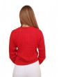 Tommy Hilfiger pullover donna relaxed fit in maglia fierce red ww0ww41142xnd ww0ww41142xnd TOMMY HILFIGER MAGLIE DONNA