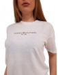 Tommy Hilfiger t shirt donna sport essential relaxed con logo optical white ww0ww41097ycf ww0ww41097ycf TOMMY HILFIGER T SHIR...