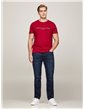 Tommy Hilfiger t shirt slim fit rossa con logo mw0mw11797-xjv mw0mw11797-xjv TOMMY HILFIGER T SHIRT UOMO