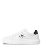 Calvin Klein Jeans sneakers bianca e nera in pelle Chunky cupsole monologo ym0ym006810ld