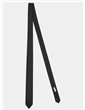 Calvin Klein cravatta nera in seta logo k10k112323beh