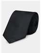 Calvin Klein cravatta nera in seta twill solid k10k112320beh