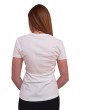 Fracomina t shirt bianca quadro fr24st3004j40110-278