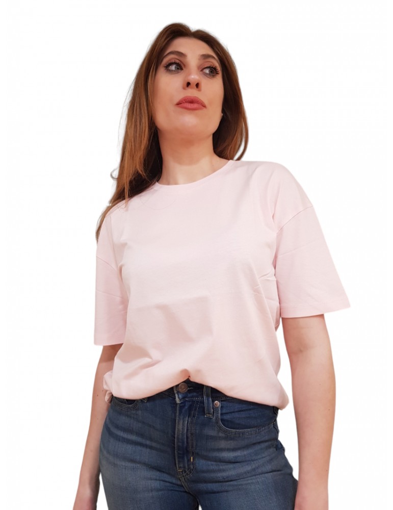 Fracomina t shirt rosa over fp24st3006j465n5-238