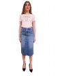 Levi’s gonna jeans Side Slit con spacco laterale med indigo worn in blu a4711-0000