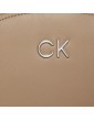 Calvin Klein borsetta re-lock seasonal crossbody silver mink k60k611444-pfa